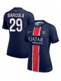 Paris Saint-Germain Bradley Barcola #29 Hjemmedrakt Dame 2024-25 Korte ermer